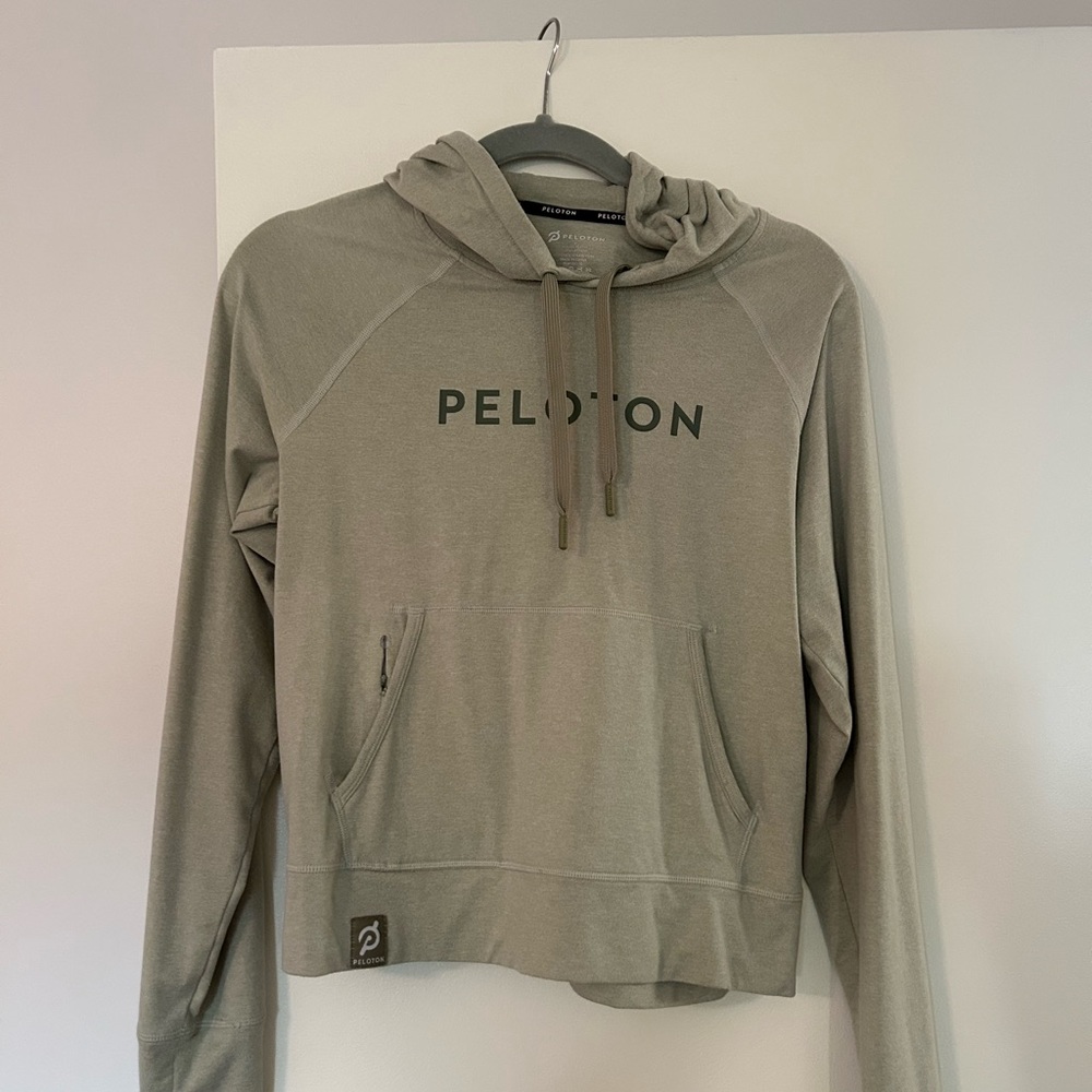 Peloton Light Green Activewear Hoodie